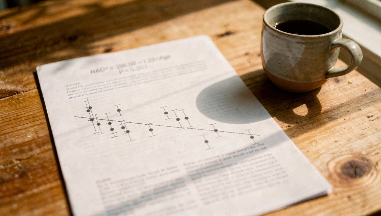NAD+ Levels by Age: What Human Studies Actually Show